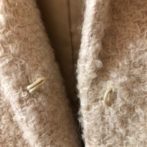 Eileen Fisher | Boucle Weave Wool Blend Textured Blazer Shawl Collar Size S - Picture 4 of 9